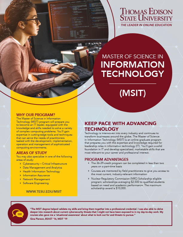 MS in Information Technology