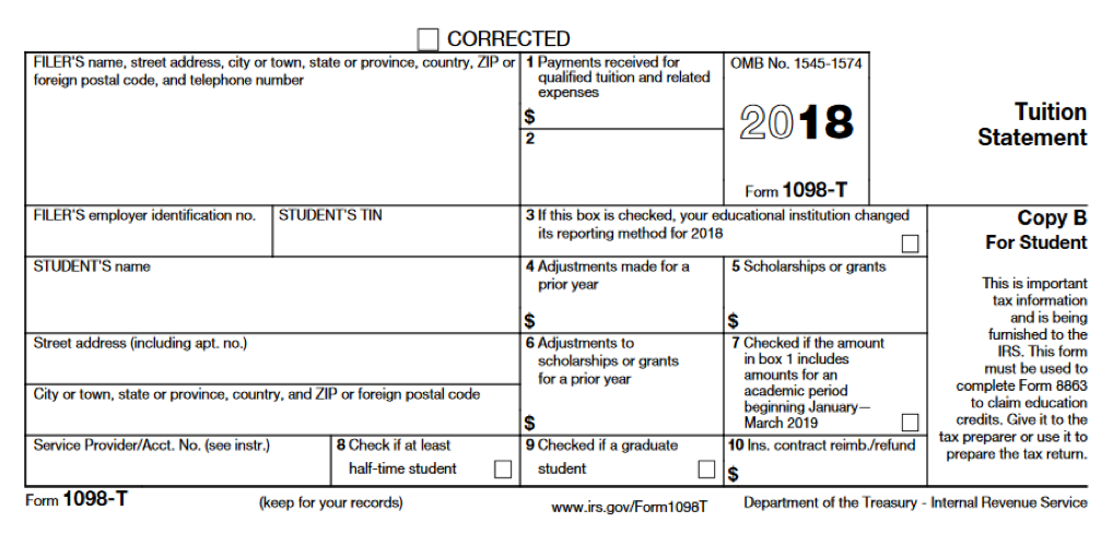 Thomas Edison State University: Student Tax Forms (1098-T ...